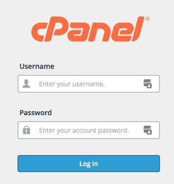 cPanel Login